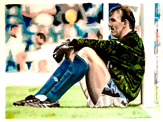 A4 Neville Southall Everton print