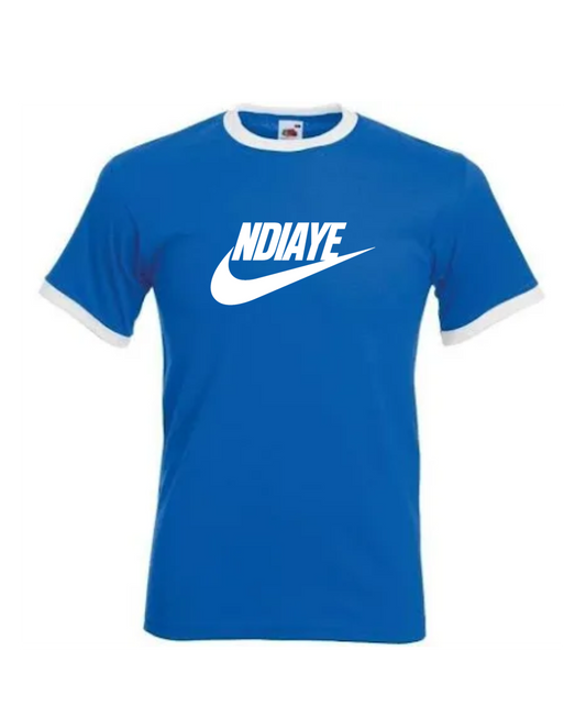 Everton Ndiaye ‘tick’ ringer T-shirt