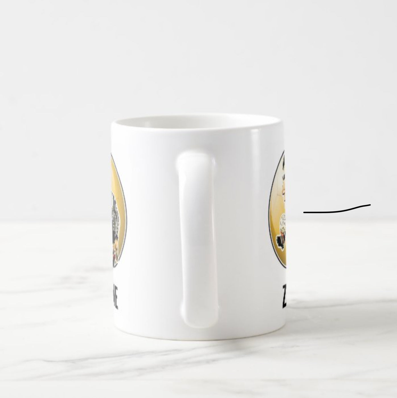 ZIDANE Juventus mug