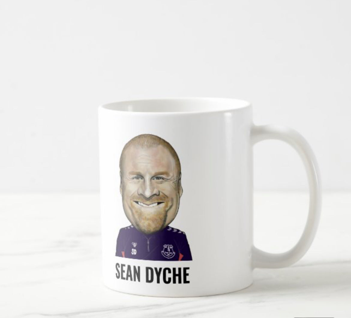 Sean Dyche track mug