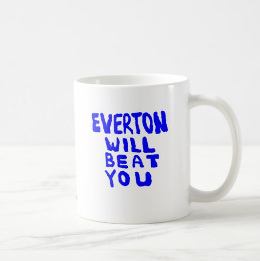 ‘Everton will beat you’ mug