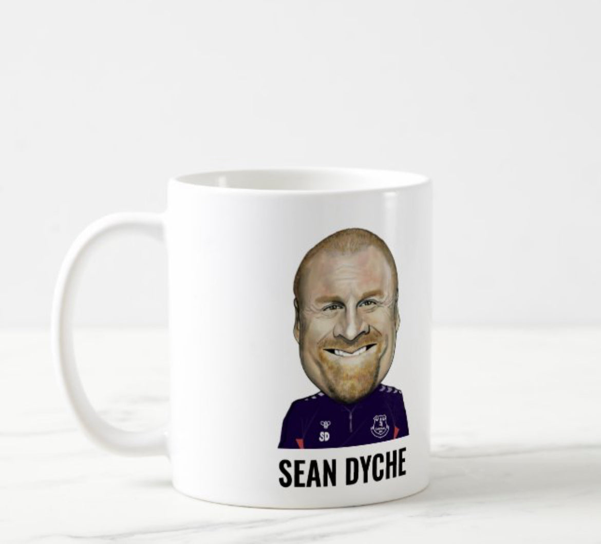 Sean Dyche track mug