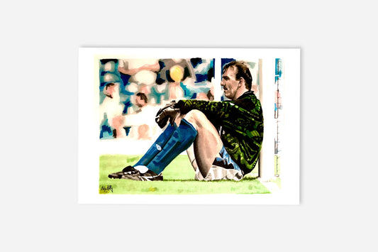 A4 Neville Southall Everton print