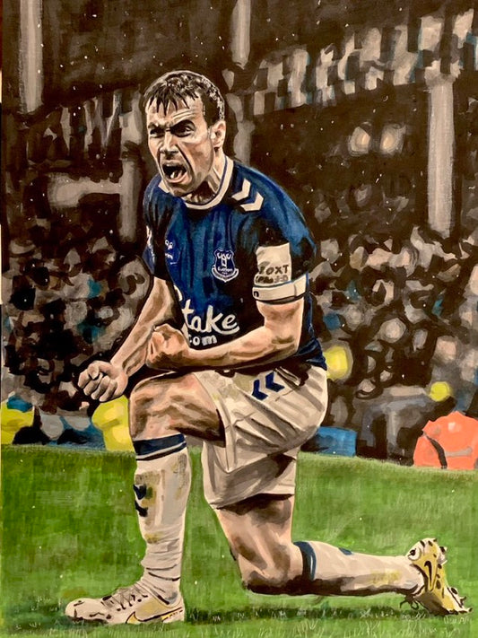 A4 Seamus Coleman Everton print