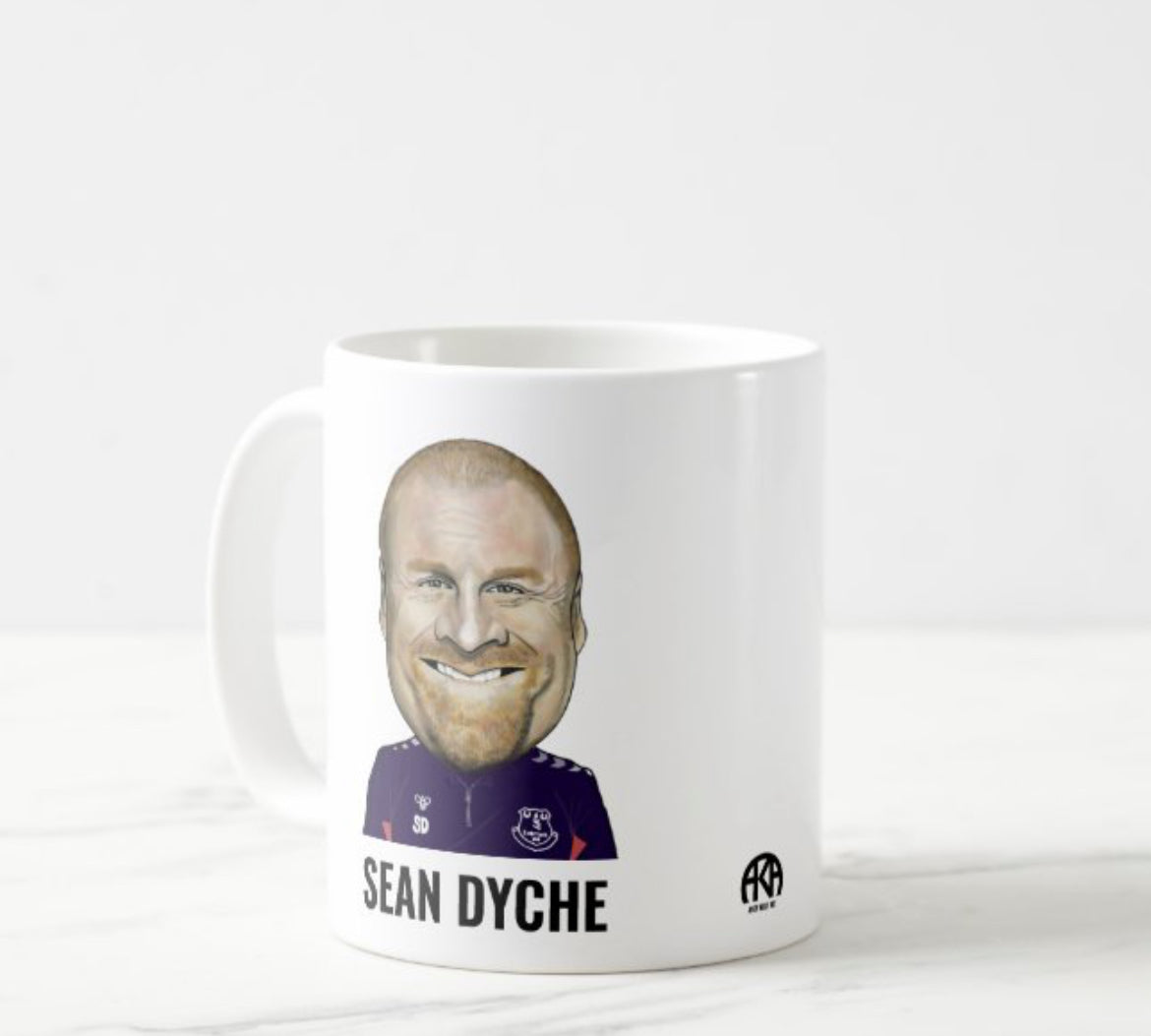 Sean Dyche track mug