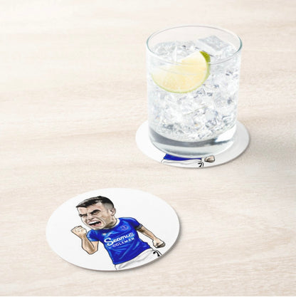 Seamus Coleman round coaster