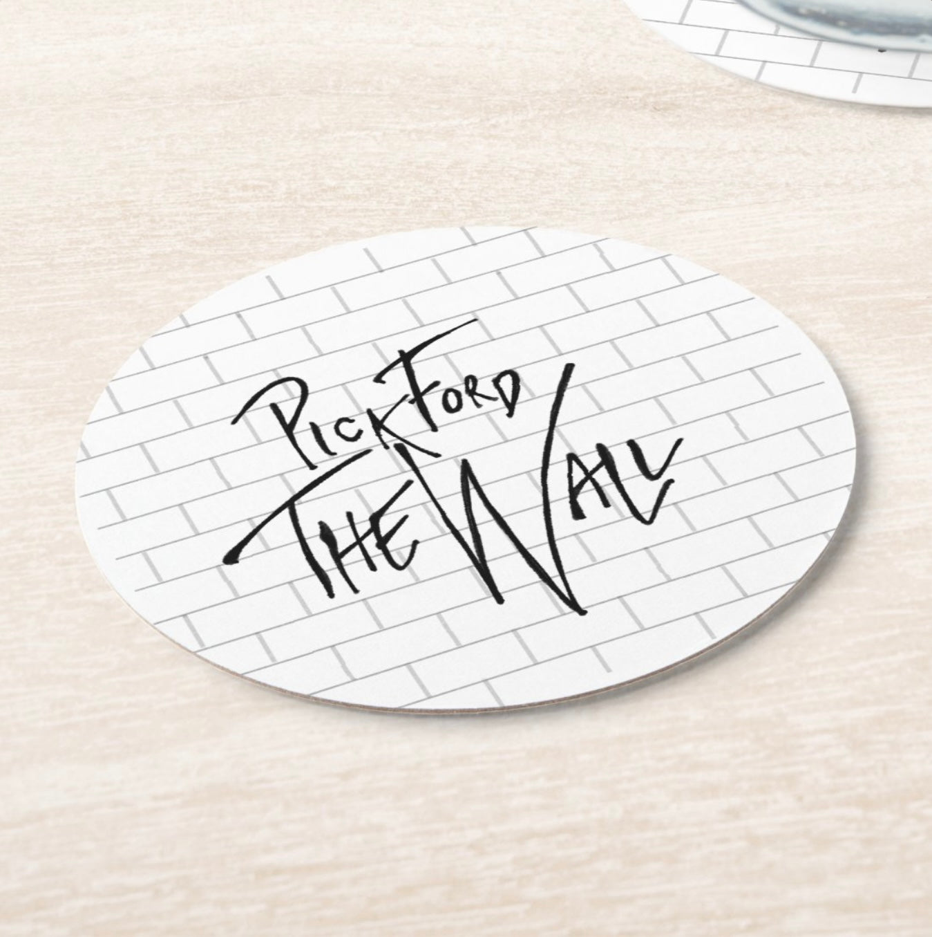 Jordan Pickford ‘THE WALL’ round coaster
