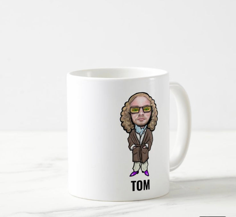 Tom Davies ‘TOM’ mug