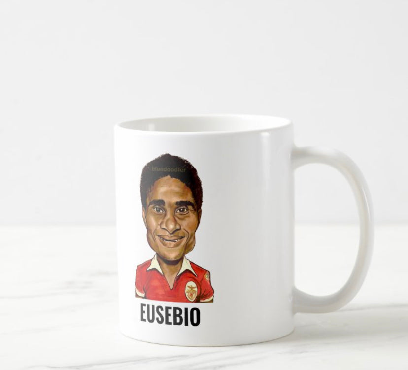 EUSEBIO Benfica mug