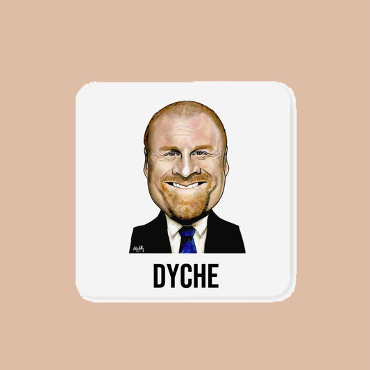 Sean Dyche square coaster