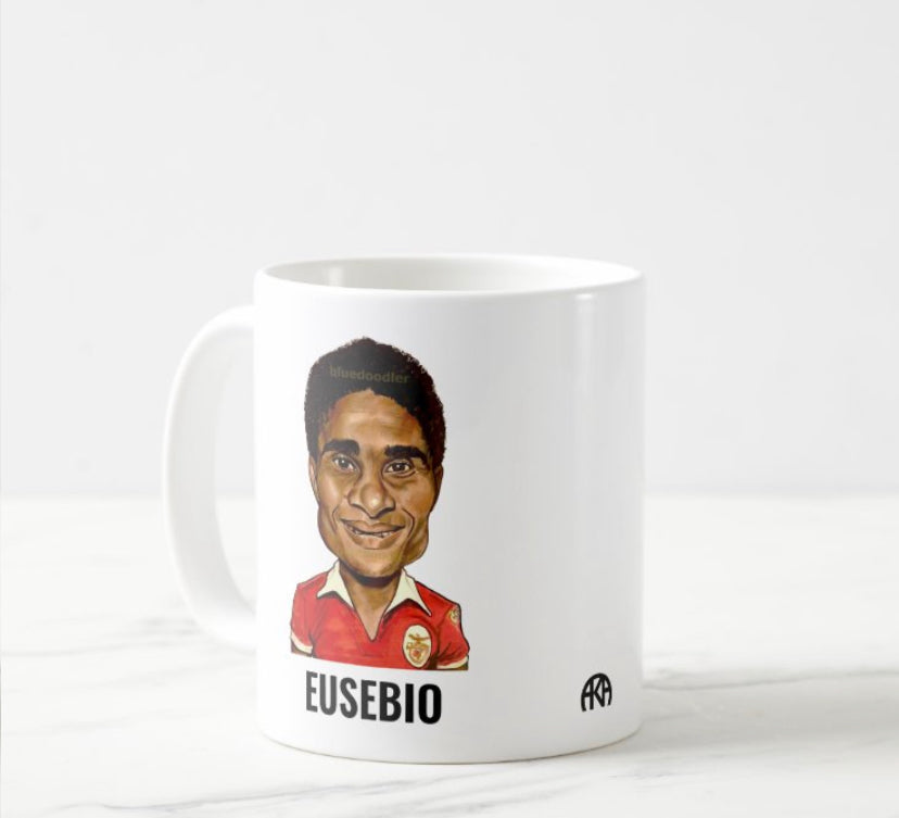 EUSEBIO Benfica mug