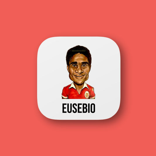 EUSEBIO square coaster