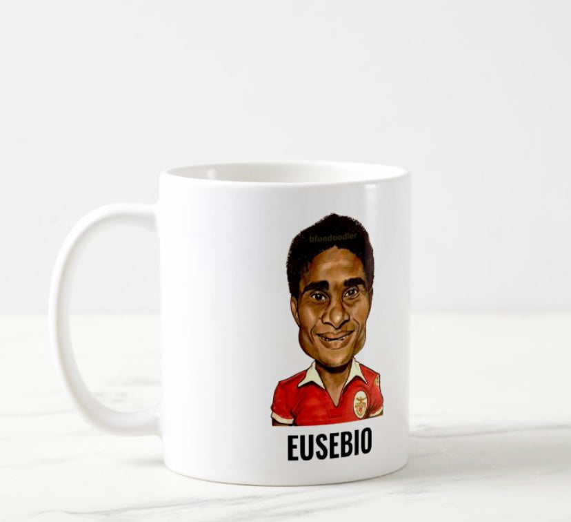 EUSEBIO Benfica mug