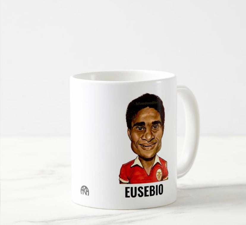 EUSEBIO Benfica mug